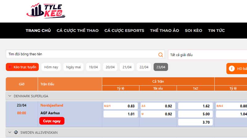 Giới Thiệu Về Trang Tỷ Lệ Kèo 3 onlysoccer.net có nhiều ưu điểm